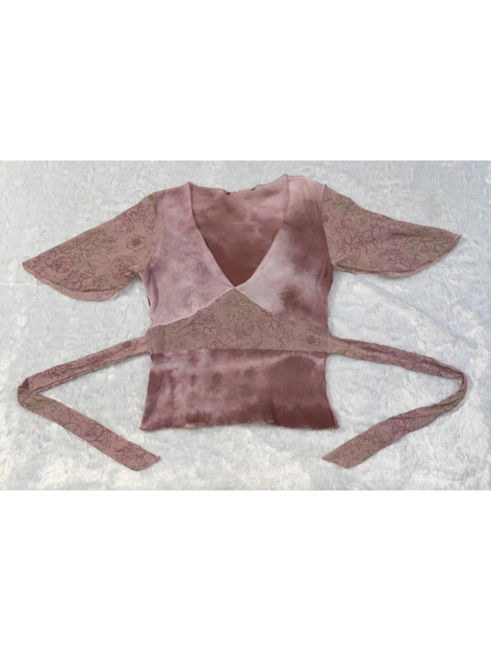 Mesh Short Sleeve Top
